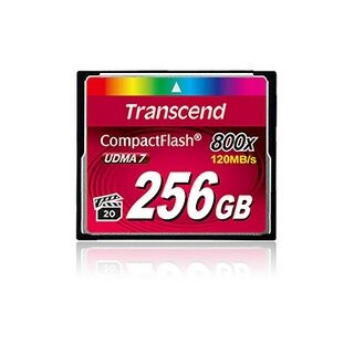 Card Transcend CompactFlash 256GB TS256G800. MLC