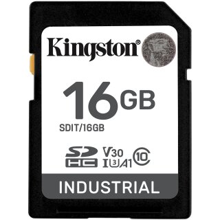CARD Card 16GB Kingston HC Industrial -40C to 85C retail