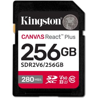 CARD Card 256GB Kingston XC React+ 280R/150W Reader retail retail