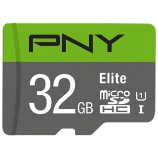 CARD Micro HC Card 32GB PNY Elite Cl.10 U1 retail retail