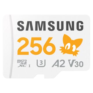 CARD Micro Card 256GB Samsung Sonic inkl. Adapter retail