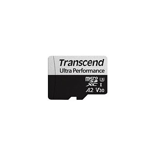 CARD microSD Card 128GB Transcend SDXC USD340S w/Adapter