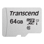 CARD microSD Card 64GB Transcend SDXC USD300S (ohne Adapter)