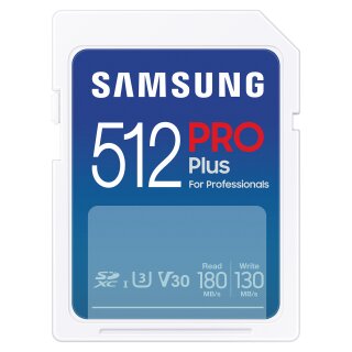 CARD Card 512GB Samsung XC PRO Plus (2023)(CL10) retail