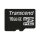 CARD microSD Card 16GB Transcend SDHC Class4 (ohne Adapter)