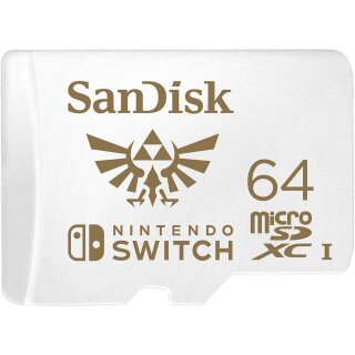 CARD Sandisk Speicherkarte microXC fr Nintendo Switch 64 GB