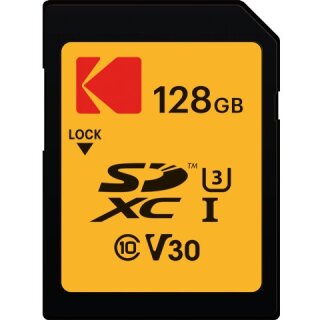 CARD Kodak 128GB UHS-I U3 V30 Ultra