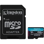 CARD Kingston 256GB microXC Canvas Go Plus Gen4 200MB/s...