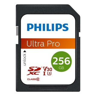 CARD Philips XC Card 256GB Class 10 UHS-I U3 V30 A1