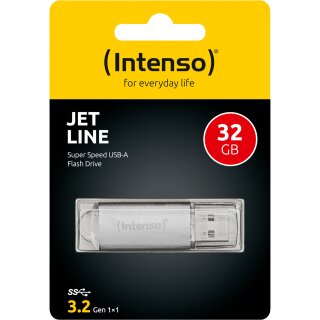 STICK Intenso Jet Line Aluminium 32GB 3.2 Gen 1x1