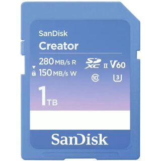 CARD SanDisk Creator SD UHS-II 1TB