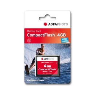 Card AgfaPhoto Compact Flash 4GB High Speed 120x MLC