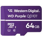 CARD WD Purple 64GB Surveillance microSD XC Class - 10 UHS 1
