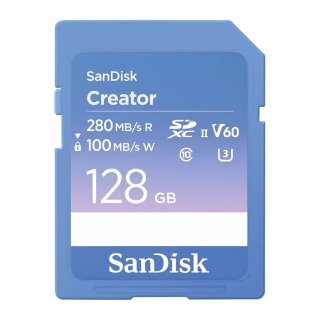 CARD SanDisk Creator SD UHS-II 128GB
