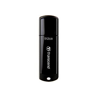 STICK 512GB Transcend JetFlash 700 USB3.1 schwarz