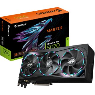 RTX 5070 12GB Gigabyte Aorus Master GDDR7 3 Fan