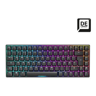 Sharkoon SKILLER SGK50 S3 (schwarz. DE-Layout. Gateron Yellow)