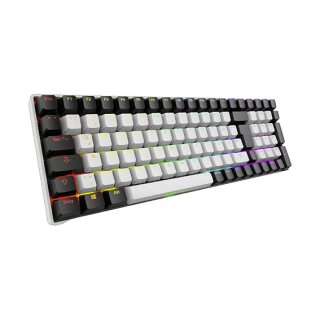 Sharkoon SKILLER SGK50 S2 PBT (schwarz. DE-Layout. Gateron G Pro 3.0 Yellow)