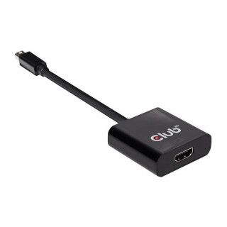 Club3D Adapter MiniDisplayPort > HDMI 2.0 3D 4K60Hz aktiv Polybeutel