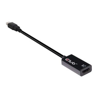 Club3D Adapter MiniDisplayPort > HDMI 2.0b HDR 4K60Hz aktiv retail