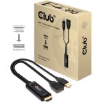 Club3D Adapter HDMI 2.0 > DP 1.2 4K60Hz HDR aktiv...