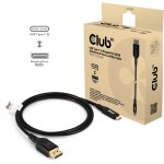 Club3D Kabel USB Typ C <-> DP 2.1 1m 10K60Hz St/St
