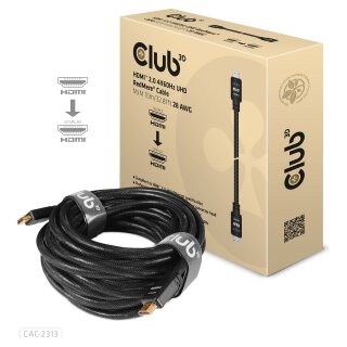 Club3D HDMI-Kabel A -> A 2.0 RedMere 4K60Hz UHD 10 Meter retail