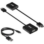 Club3D Adapter HDMI 1.4 > VGA (mit Audio) St/Bu retail