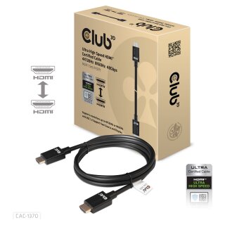 Club3D HDMI-Kabel A -> A 2.1 Ultra High Speed 10K HDR 1.5m retail