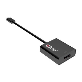 Club3D Adapter USB 3.1 Typ C > HDMI 2.0 UHD HDR aktiv St/Bu