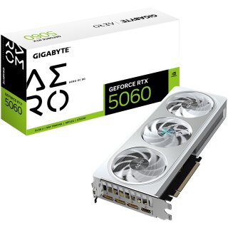RTX 5060 8GB GIGABYTE AERO OC 8GB GDDR7 3 Fan