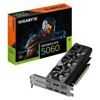 RTX 5060 8GB GIGABYTE OC Low Profile GDDR7 3 Fan