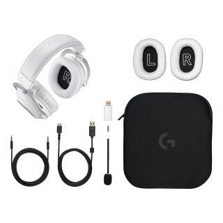 Logitech PRO X 2 Lightspeed Wireless Gaming Headset - WHITE - Emea28-935