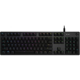 Logitech Gaming G512 - Tastatur - Hintergrundbeleuchtung - USB - AZERTY - Franzsisch - Tastenschalter: GX Blue - Kohle
