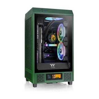 Mini Thermaltake The Tower 200 TG Dark Green
