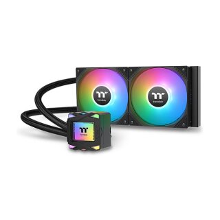 K Wasserkühlung LA240 ARGB Sync All-In-One Liquid Cooler System Black