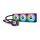 K Wasserkühlung LA360 ARGB Sync All-In-One Liquid Cooler System Black