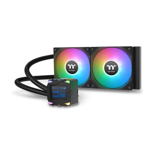 K Thermaltake Wasserkühlung LA240-S ARGB Sync All-In-One Liquid Cooler System Black