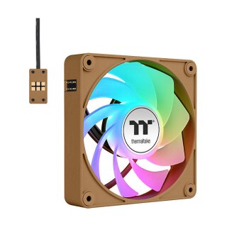 140mm Thermaltake CT140 EX Reverse ARGB Sync PC Cooling Fan Gravel Sand 3 Pack