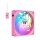 120mm Thermaltake CT120 EX ARGB Sync PC Cooling Fan Pink 3 Pack