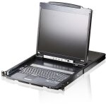 ATEN CL5800N KVM-Konsole 48cm LCD VGA PS/2-USB Peripheral...