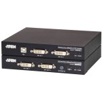 ATEN CE624 USB 2.0 DVI Dual Anzeige KVM Extender HDBaseT