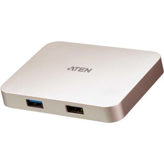 ATEN UH3235 USB-C 4K Ultra Mini Dock mit Power Passthrough