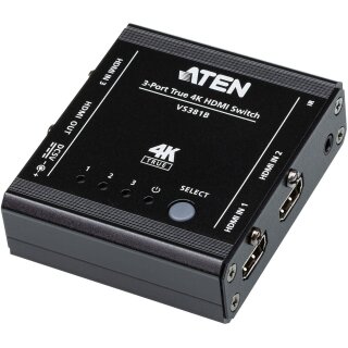ATEN VS381B HDMI Switch mit 3 Ports True 4K