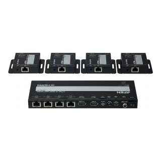 ATEN VS1824KIT 4-Port 4K HDMI Cat6 Splitter mit 4 Empfnger