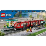 LEGO 60423 City Straßenbahn mit Haltestelle