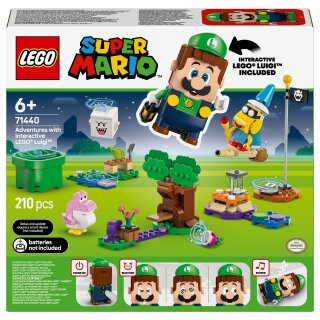 LEGO 71440 Super Mario Abenteuer mit dem interaktiven LEGO Luigi