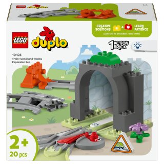 LEGO 10425 DUPLO Town Eisenbahntunnel und Schienen Erweiterungsset