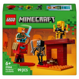 LEGO 21266 Minecraft Das Lava-Duell im Nether