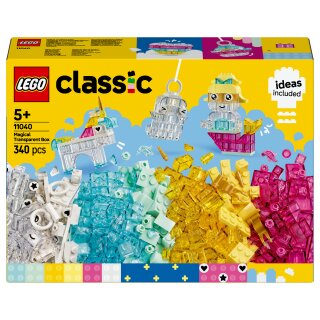 LEGO 11040 Classic Zauberbox mit durchsichtigen Steinen